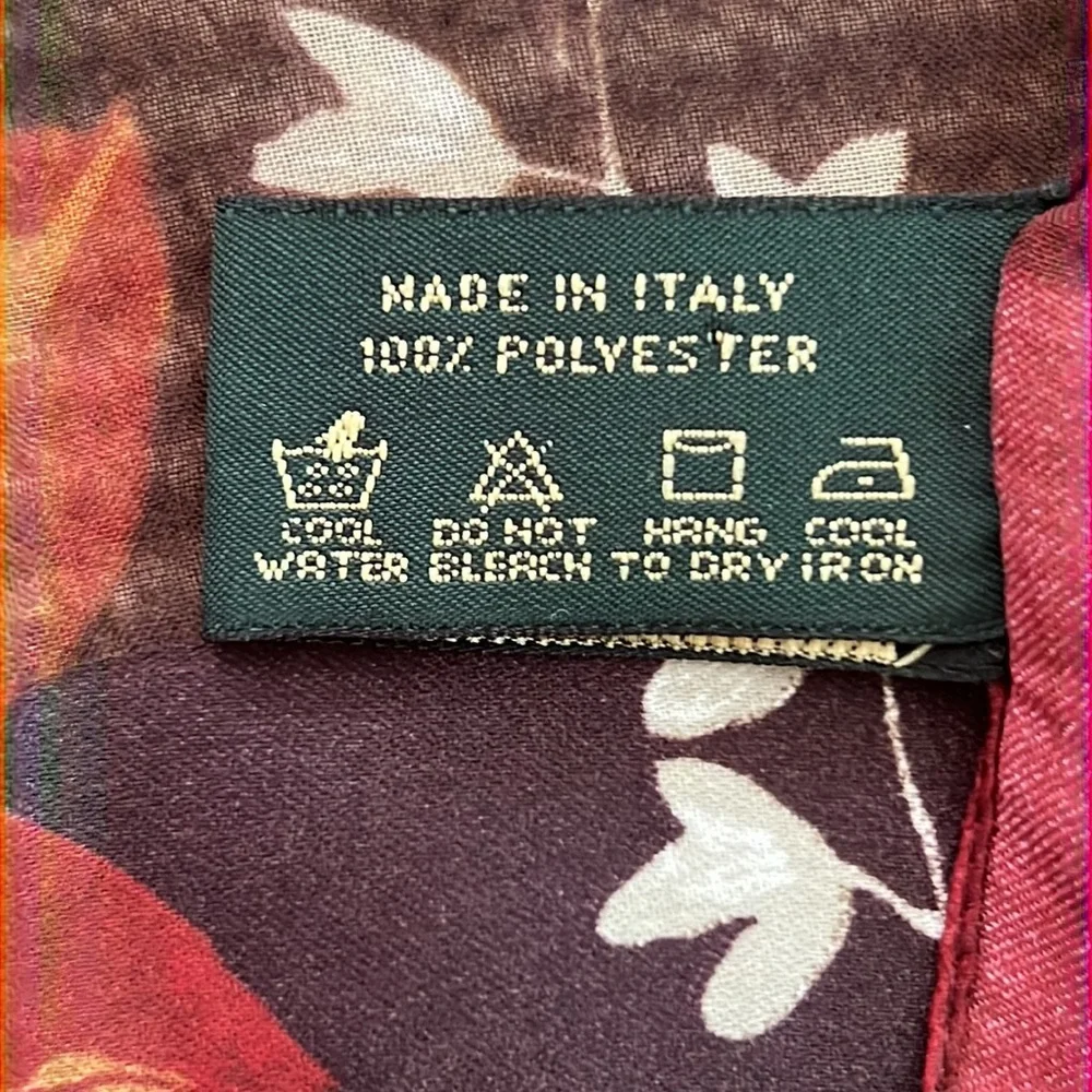 Large Italian Scarf for Fall by Harve Benard.